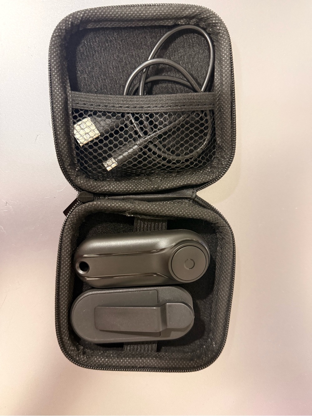 Portable Black Electronics remote Page turner kindle or remote picture taker.